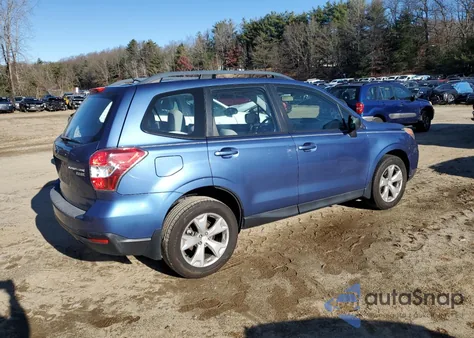2015 Subaru Forester 2.5I from USA, damaged, VIN JF2SJABC9FH446128